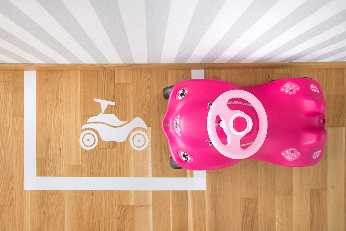 Bobby-Car für Mädchen in pink